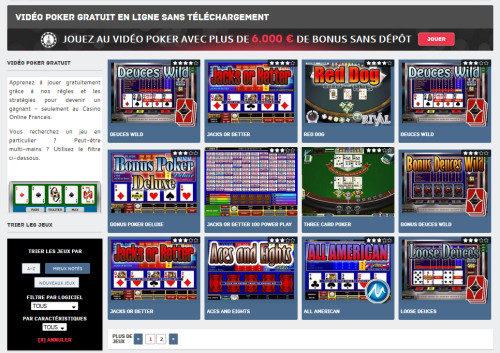 Ludotheques casinos en ligne